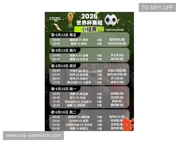2026年世界杯将在何时何地举行详细时间安排及举办国家介绍